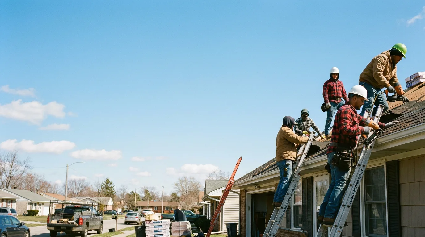 Roofing in Marengo, OH near me